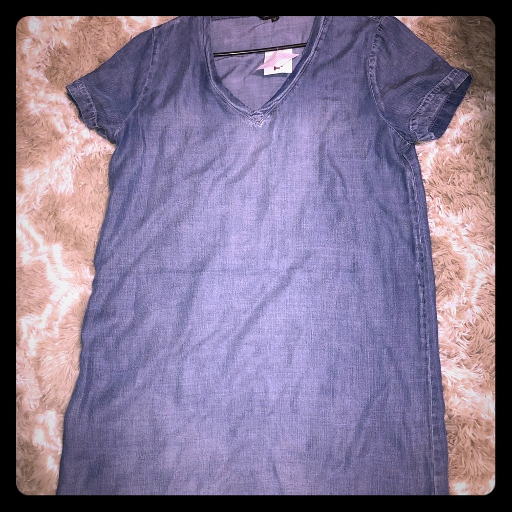 Denim Shirt Dress